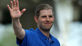 Trump's second-dumbest son falls for months-old "Moves Like Bloomberg" prank